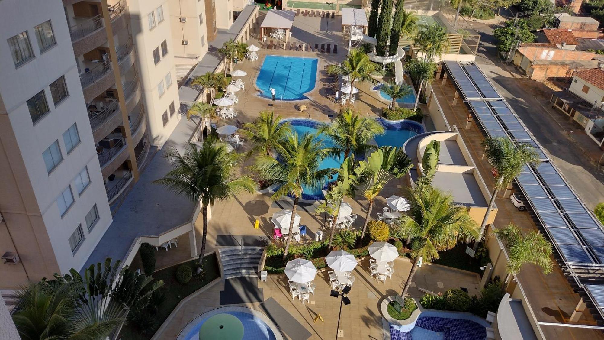 Prive Das Thermas II Caldas Novas - Achei Ferias - Com Roupa De Cama Экстерьер фото