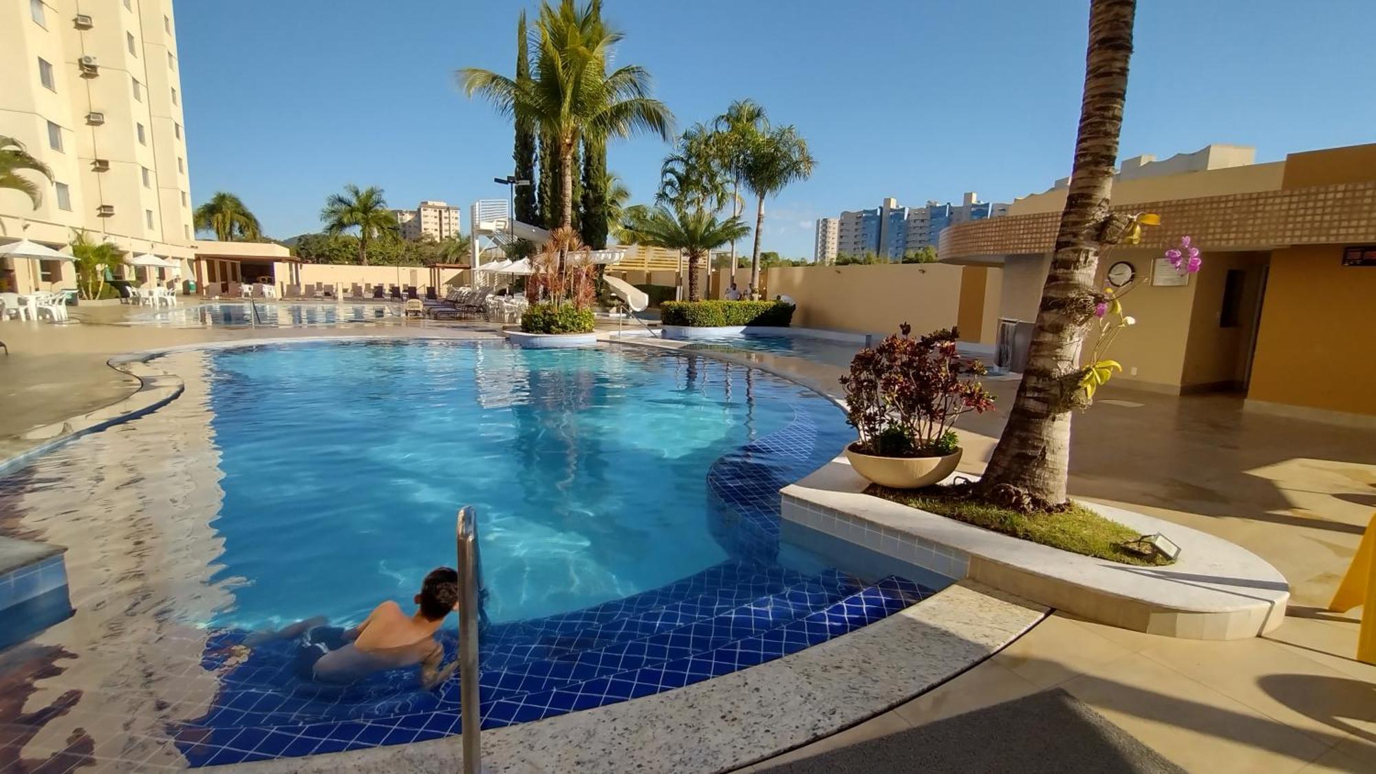 Prive Das Thermas II Caldas Novas - Achei Ferias - Com Roupa De Cama Экстерьер фото