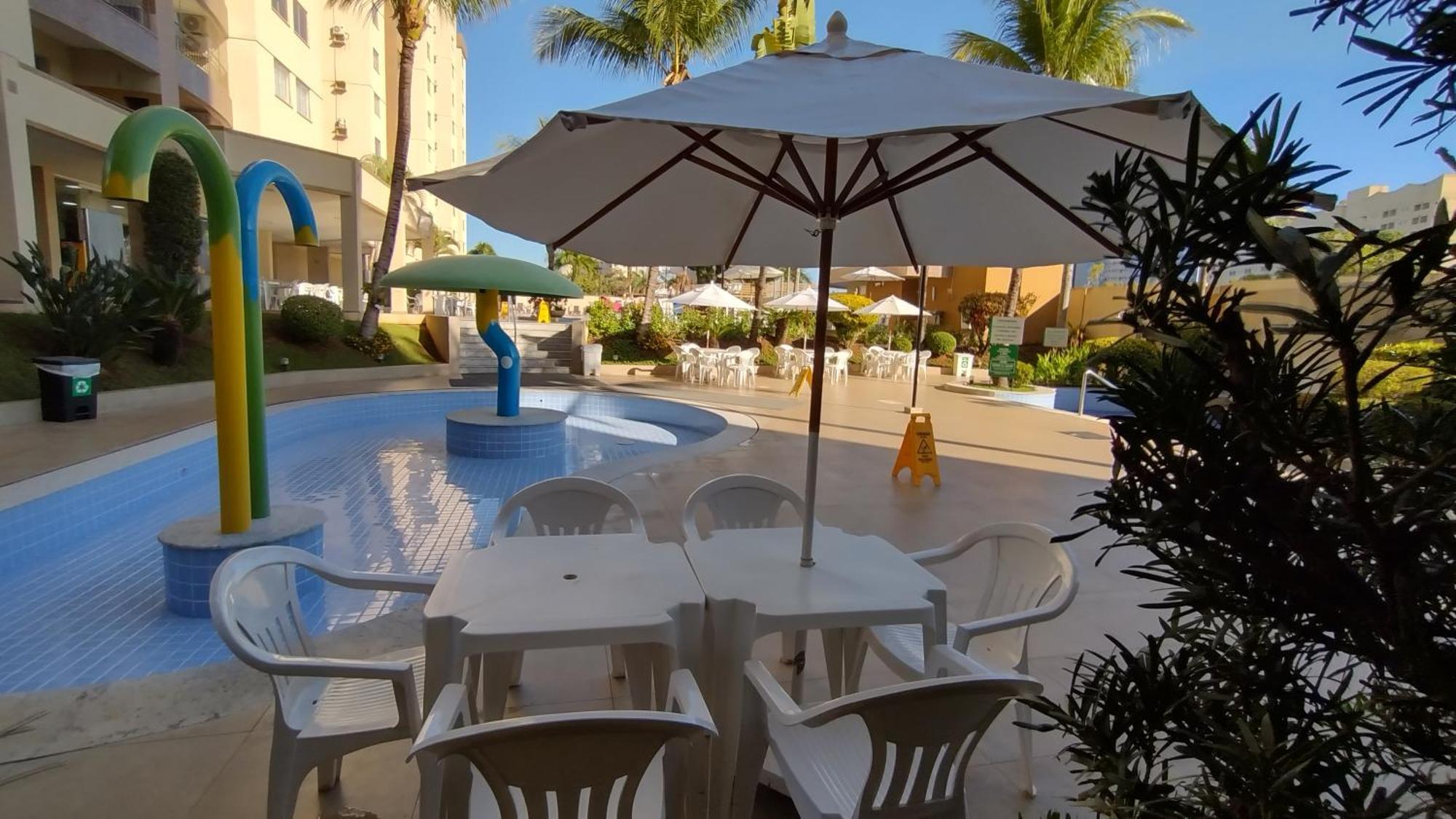 Prive Das Thermas II Caldas Novas - Achei Ferias - Com Roupa De Cama Экстерьер фото